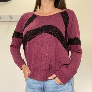 Red and Black Sweater